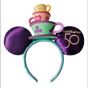 NWT The Main Attraction Ear Headband for Adults – Mad Tea Party Limited Release